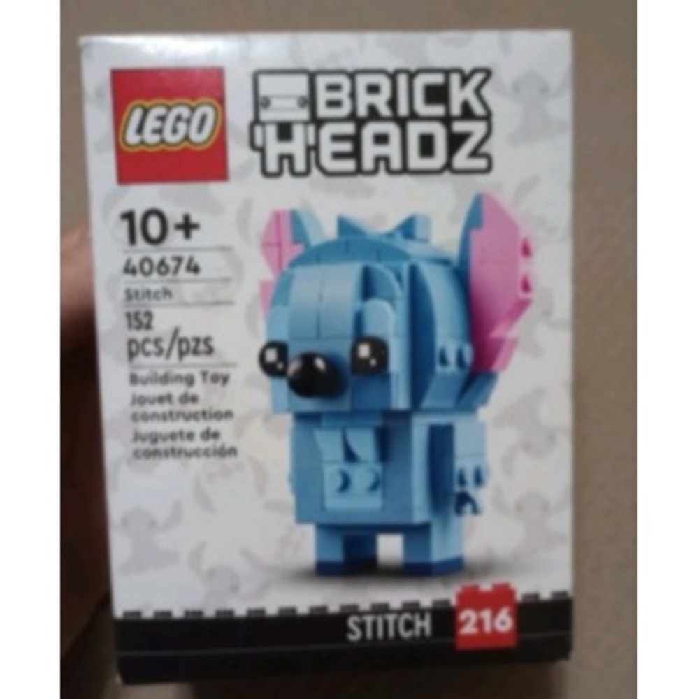 LEGO BrickHeadz Stitch 40674 Disney Lilo and Stitch Building Toy 152 Pieces